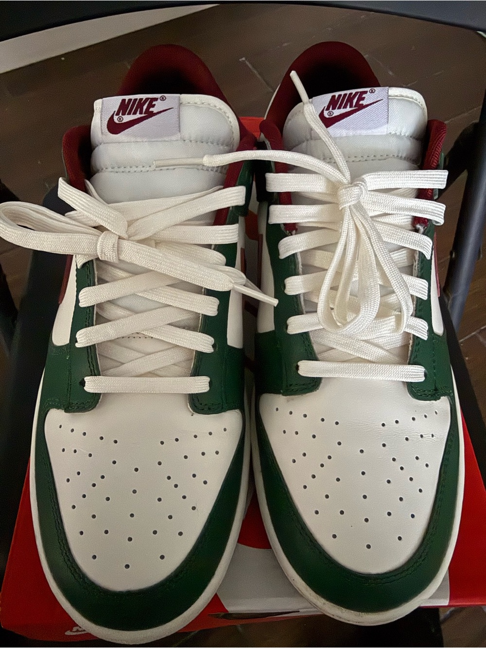 Nike Dunk Low "Gorge Green Team Red"